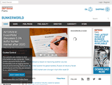 Tablet Screenshot of bunkerworld.com